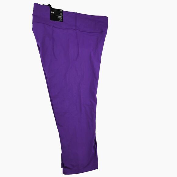 Under Armour Leggings Womens Size XS Blue Cropped Pockets Moisture Wicking - Picture 3 of 8